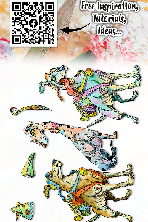 AALL & Create -A6 Clear Stamp - Bingo was his namo