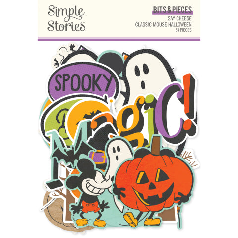 Simple Stories - Say Cheese Classic Mouse Halloween - Bits & Pieces