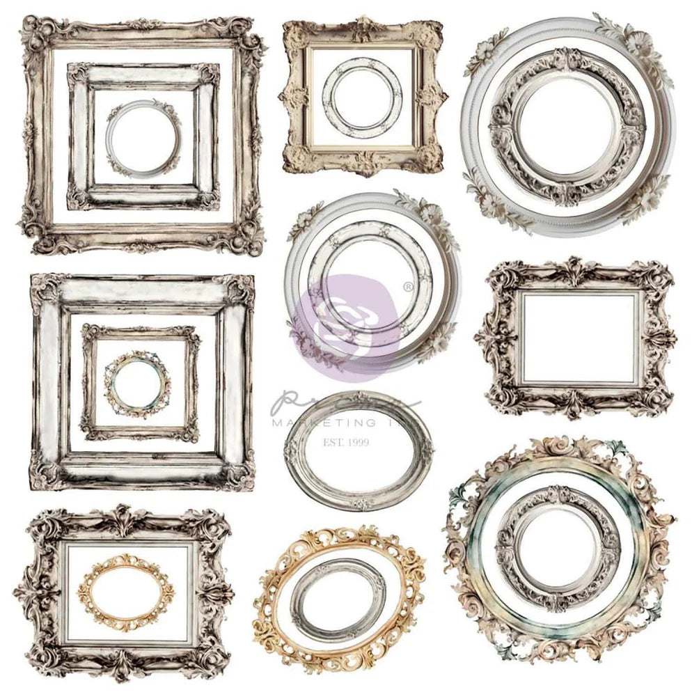 Prima - Return to Wonderland Collection Ephemera Frames - 40 pieces