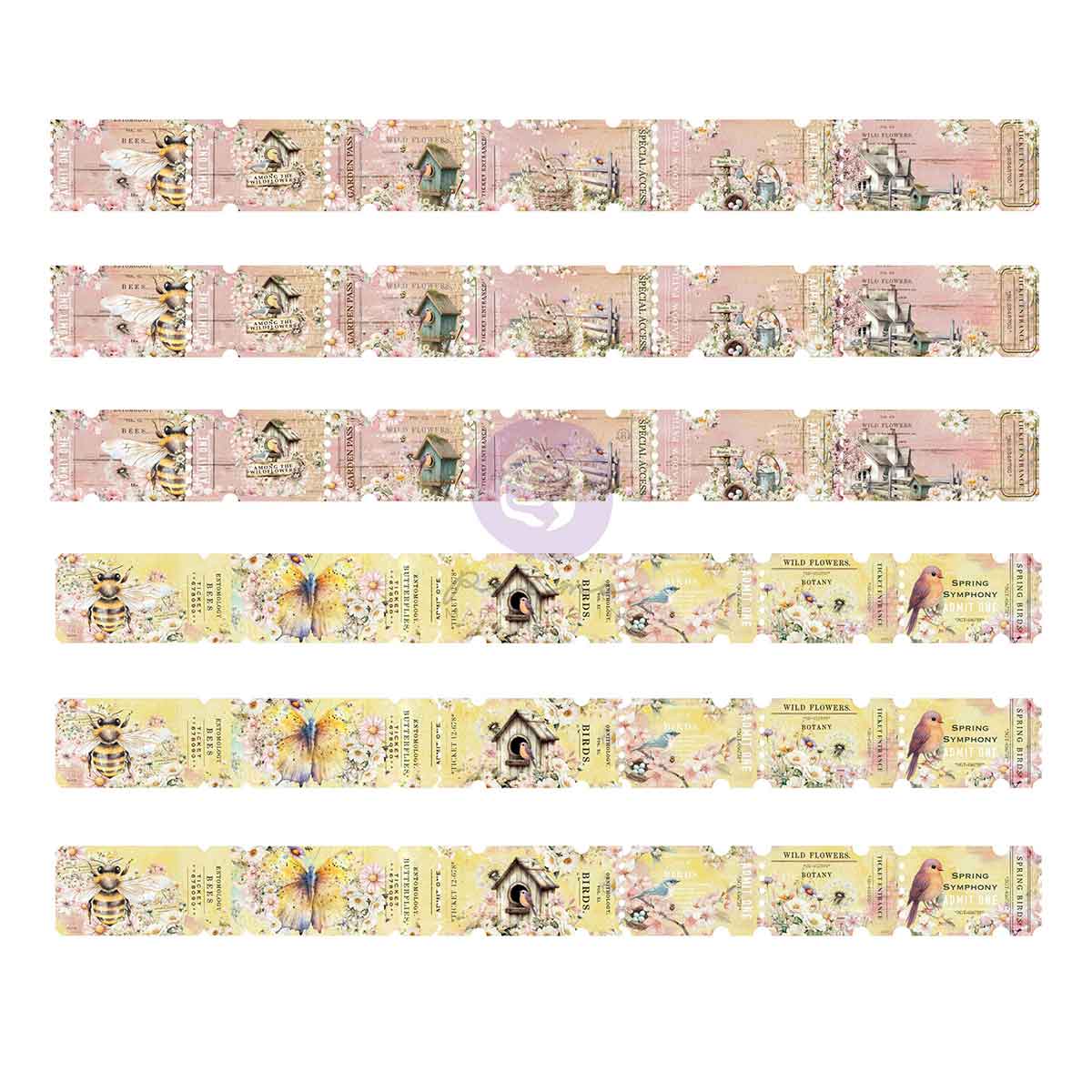 Prima - Among the Wildflowers Collection Tickets – 36 pc