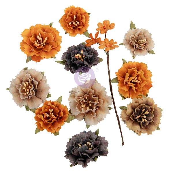 Prima - The Girls Tale - Made of Magic Collection Flowers – Witching Hour Blooms – 11 pcs