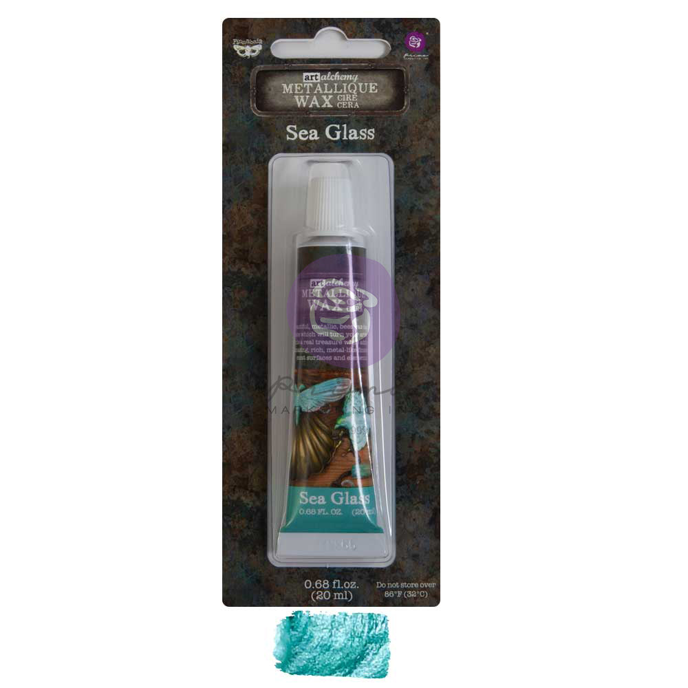 Prima - Finnabair - Art Alchemy - Metallique Wax - Sea Glass