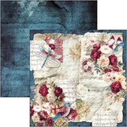 CIAO BELLA - 12 x 12 Paper Pad - Bohemian Burgundy