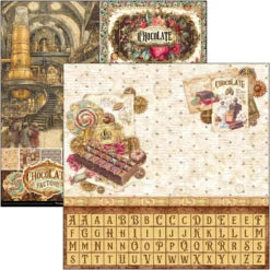 CIAO BELLA - 12 x 12 Patterns Pad - Chocolate Wanderlust