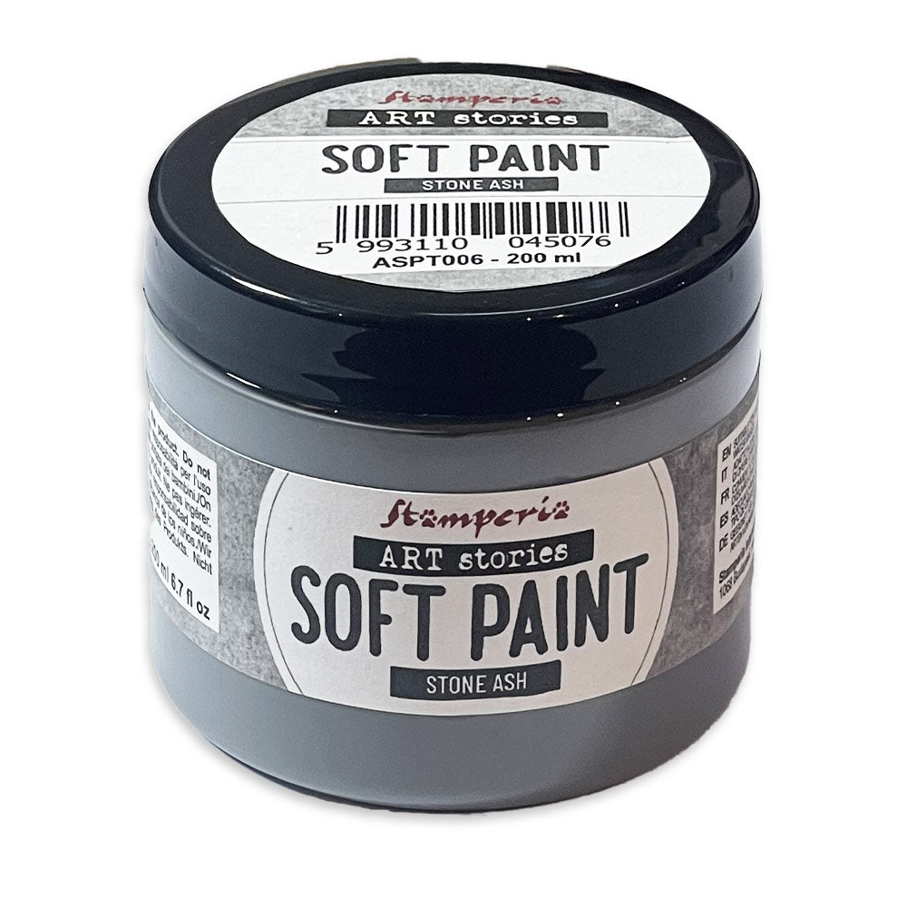 Stamperia - Soft Paint 200ml - Stone Ash