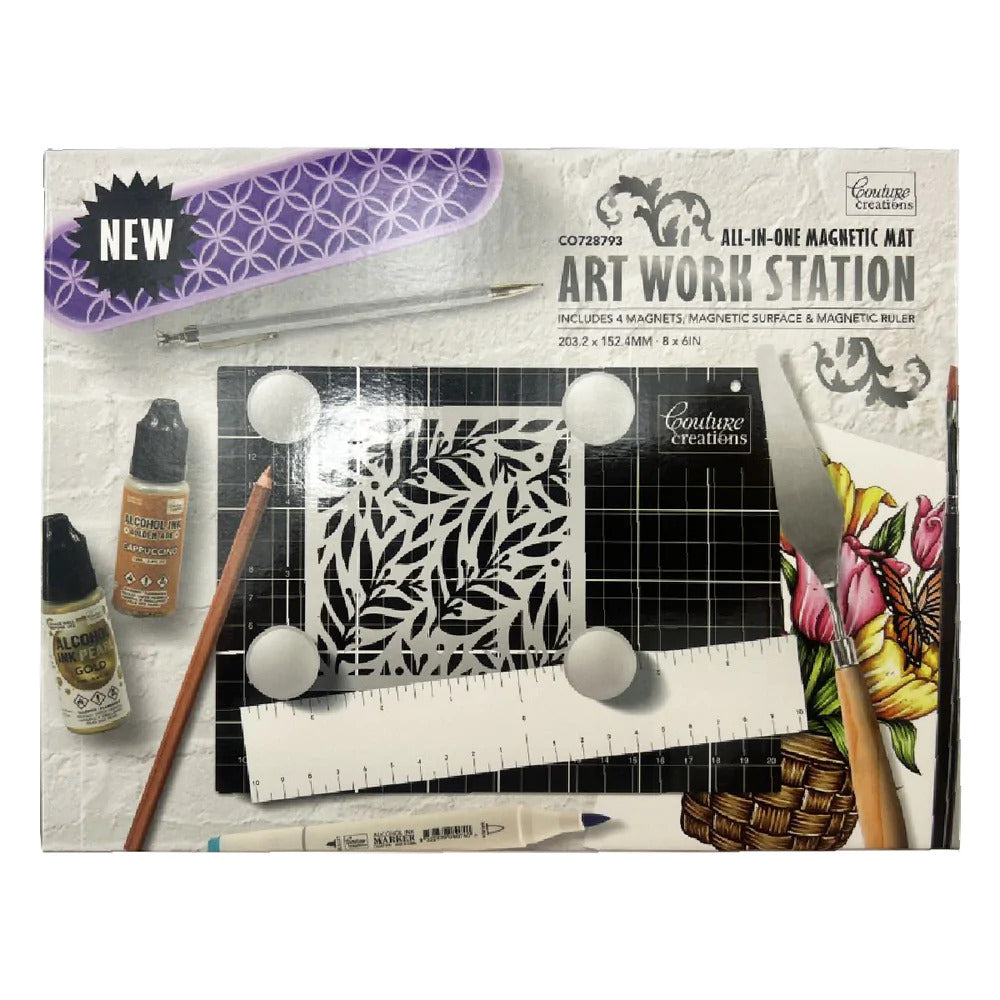 Couture Creations - Art Work Station - All in one Magnetic Mat