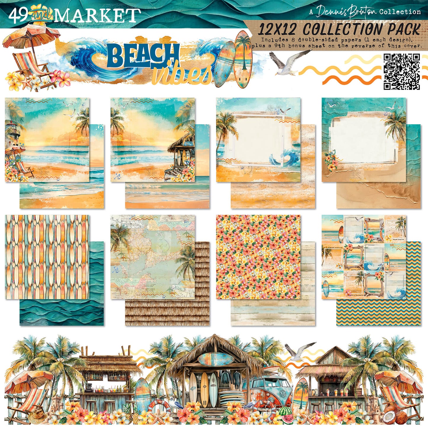 Beach Vibes - 12 x 12 Collection Pack