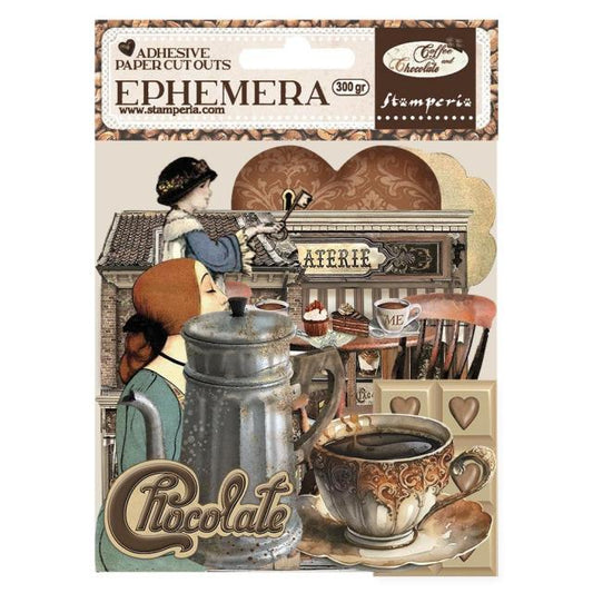 Stamperia - Ephemera - Coffee and Chocolate*