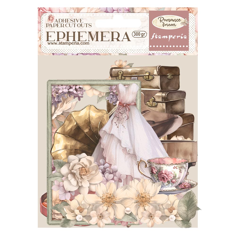 Stamperia - Ephemera - Romance forever Journaling Edition*