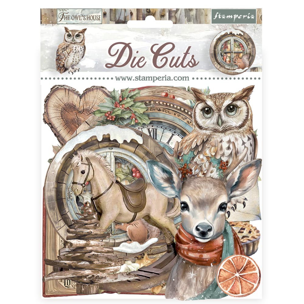 Stamperia - Die Cuts - The Owl's House