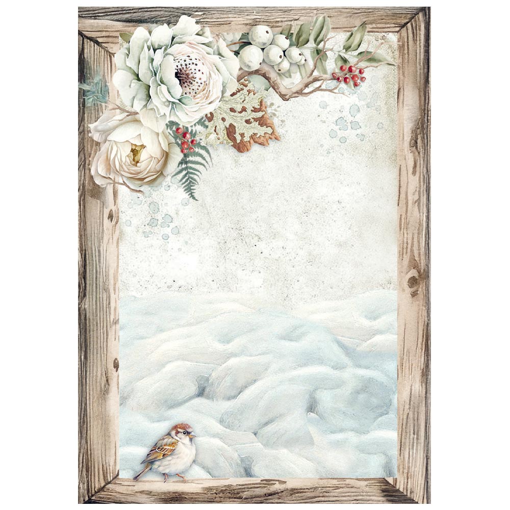 Stamperia - Pack of 8 Rice papers - 10.5cm x 14.8cm - A6 - The Owl's House