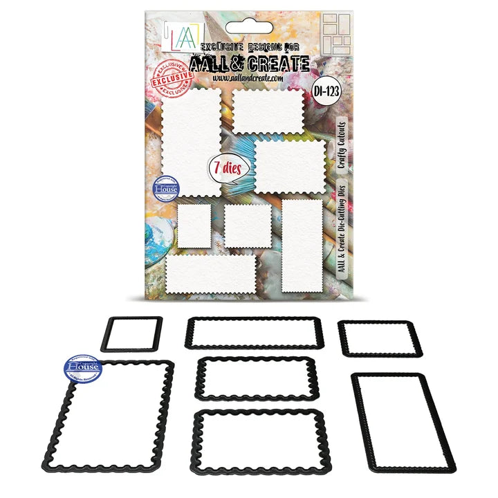 AALL & Create -Clear Stamp - #DI-123- Crafty Cutouts