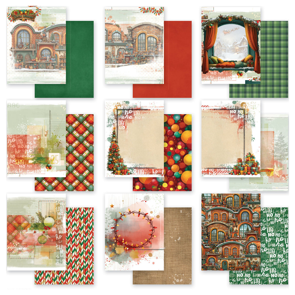 49 and Market - 6x8 Collection Pack - Jolly Jingles