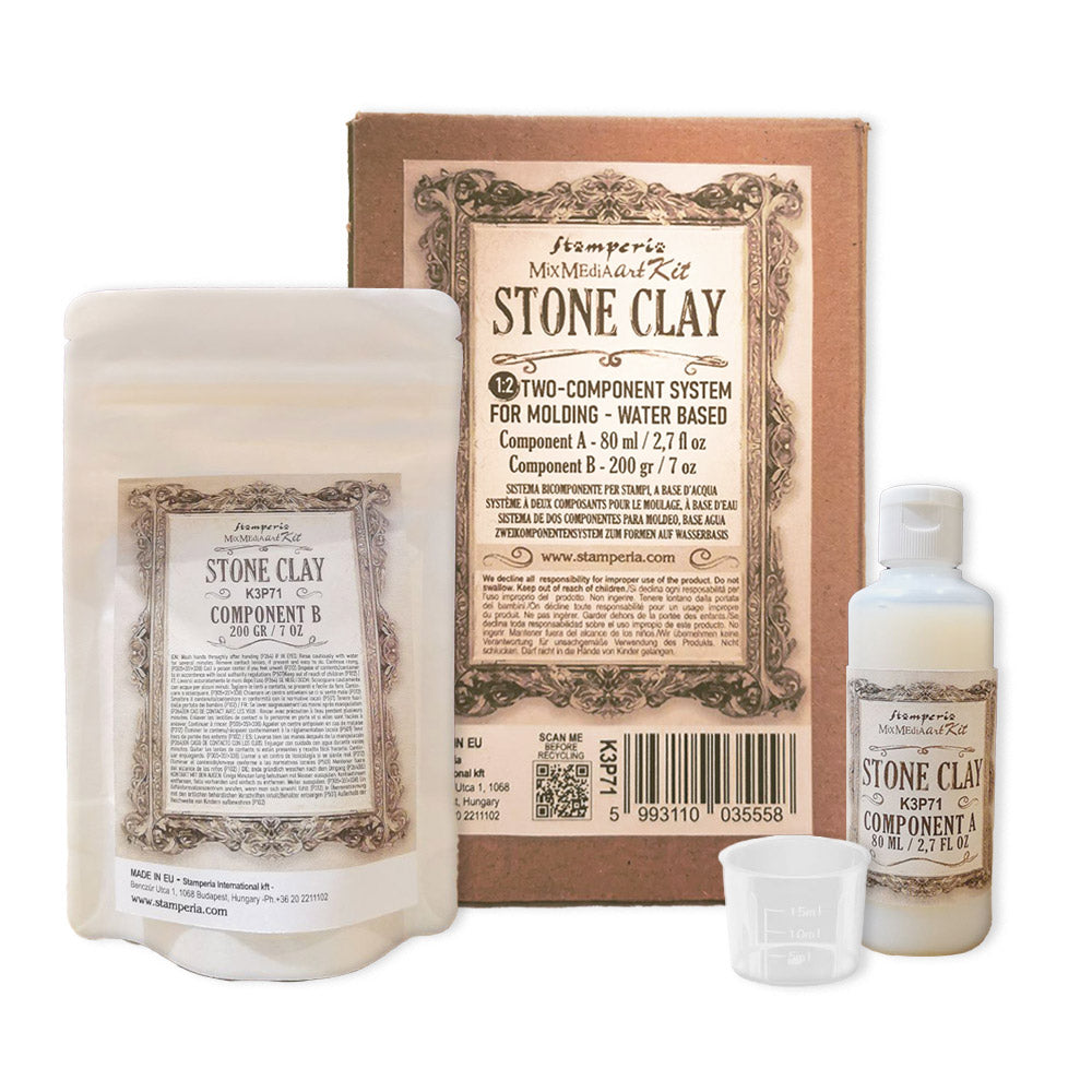 Stamperia - Stone Clay Set