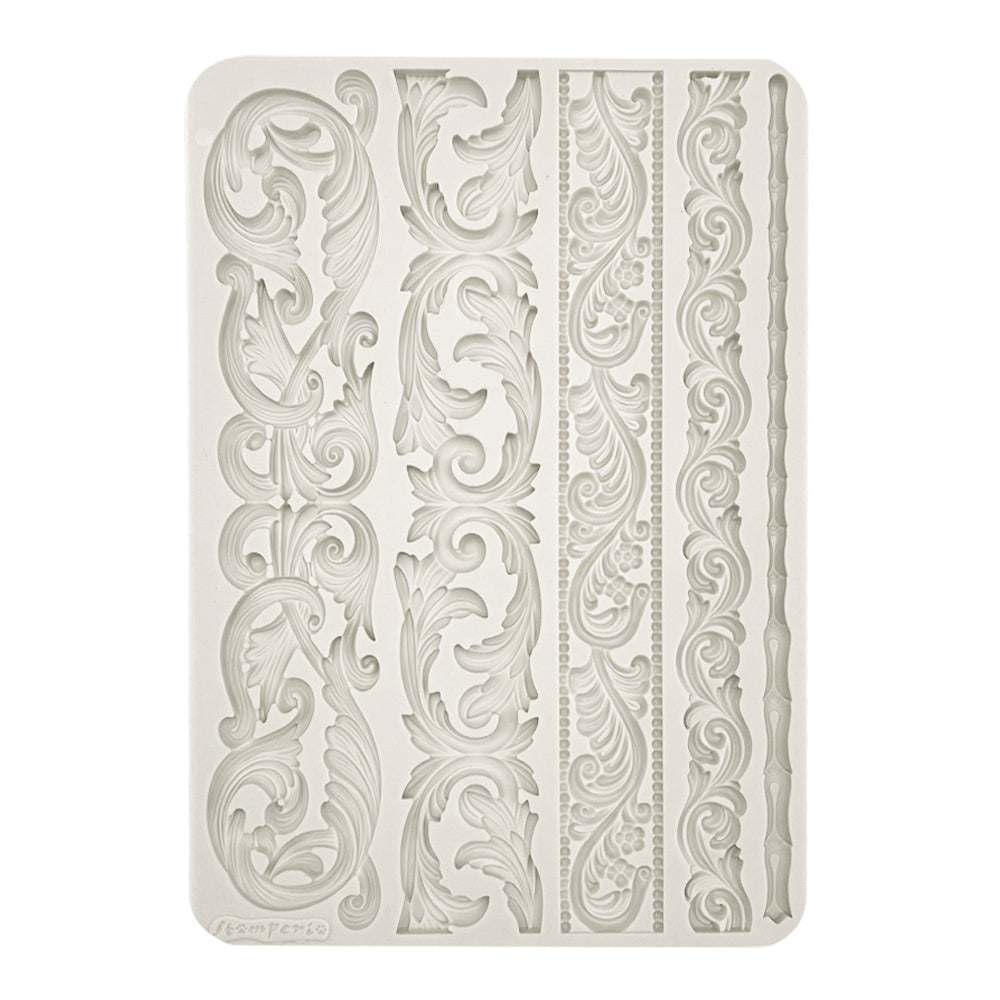 Stamperia - Big Silicon mold A4 Stripes