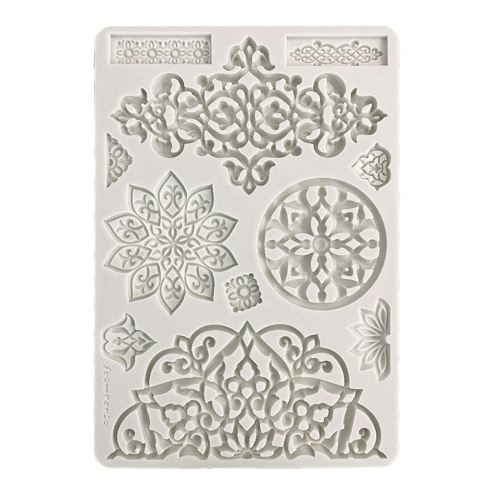 Stamperia - Big Silicon mold A4 Mandala