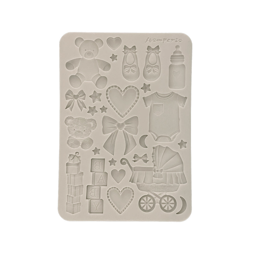 Stamperia - Silicon mold A5 - Baby Accessories