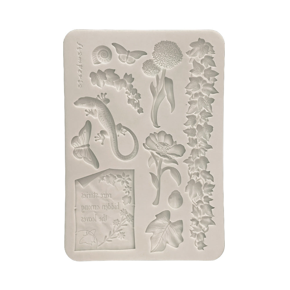 Stamperia - Silicon mold A5 - All Around Flowers and Leaves