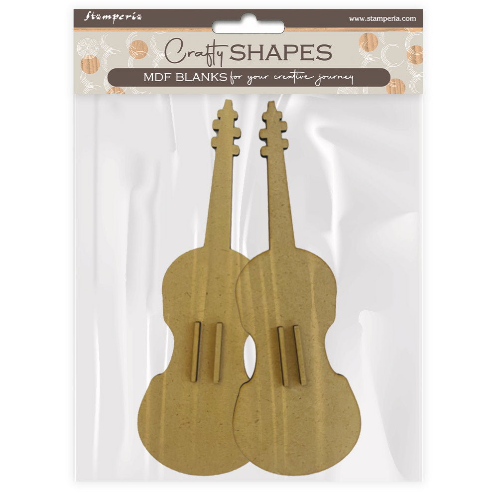 Stamperia - Crafty Shapes - Music Violin*