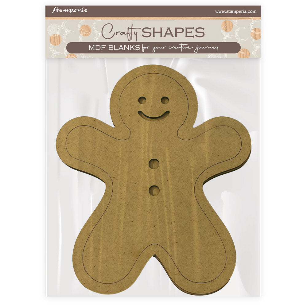 Stamperia - Crafty Shapes - Gingerbread*