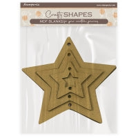 Stamperia - Crafty Shapes - Stars*