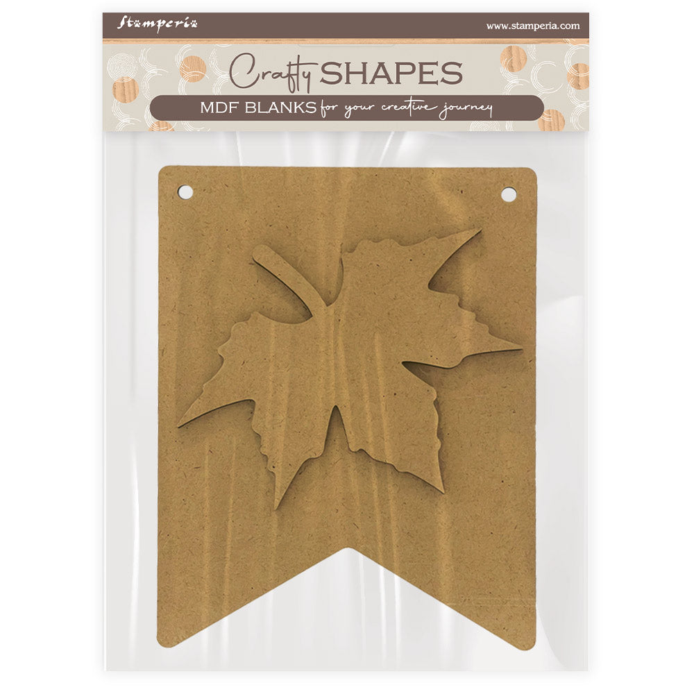 Stamperia - Crafty Shapes - Leaf