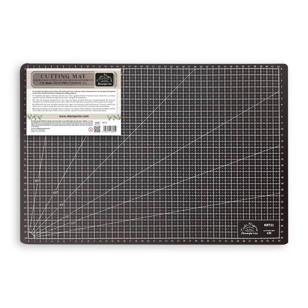 Stamperia - Create Happiness Double side Cutting mat A3