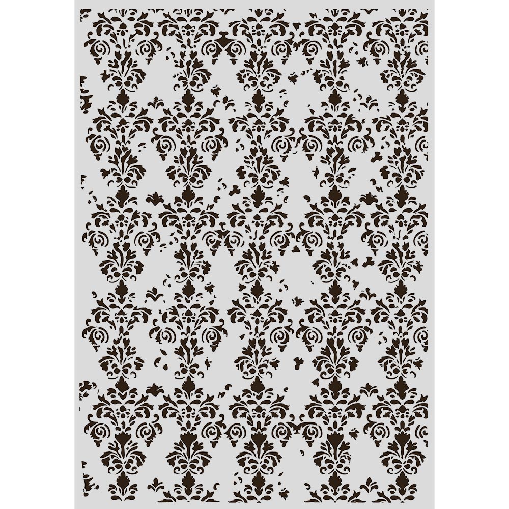 Stamperia - Mix Media Stencil - A3 Symphony wallpaper decor