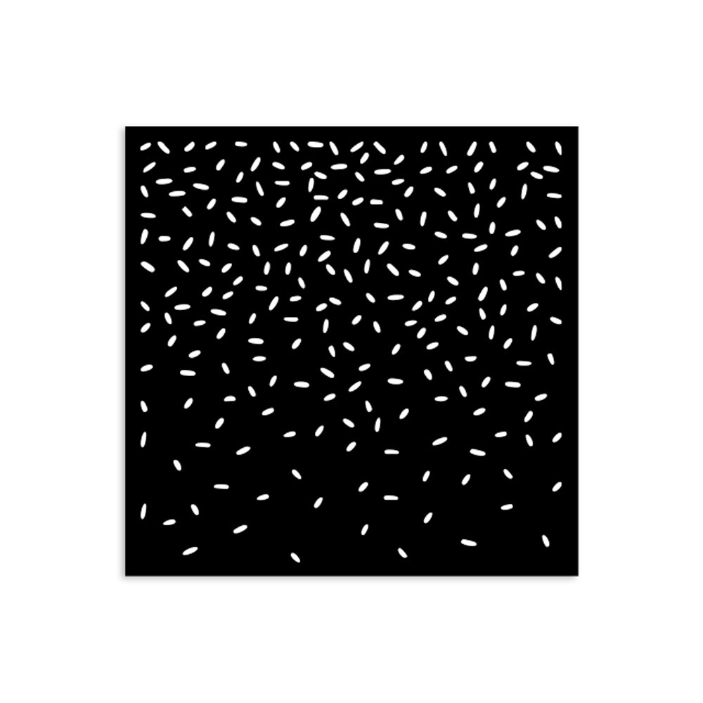 Stamperia- Thick Stencil 12 X 12cm- Candy Christmas Dripping with sugar sparkling