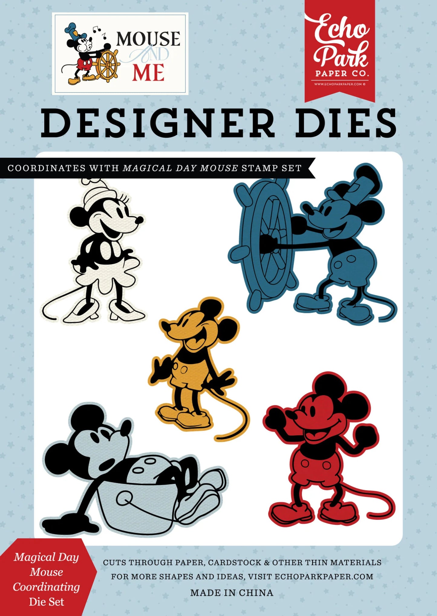 Mouse and Me - Magical Day Mouse Coordinating die set