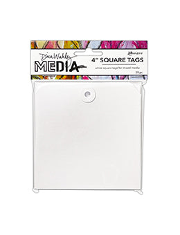 Dina Wakley - 4' Square Tags