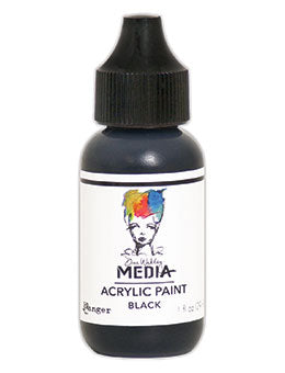 Dina Wakley - Acrylic Paint - Black