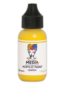 Dina Wakley - Acrylic Paint - Lemon