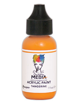 Dina Wakley - Acrylic Paint - Tangerine