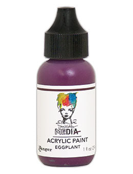 Dina Wakley - Acrylic Paint - Eggplant
