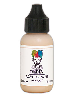 Dina Wakley - Acrylic Paint - Apricot