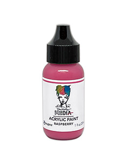 Dina Wakley - Acrylic Paint - Raspberry
