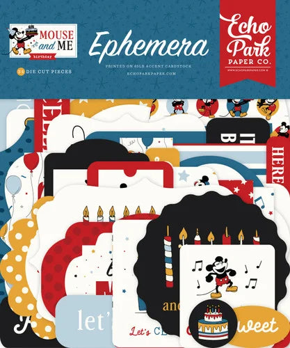 Mouse and Me Birthday - Ephemera