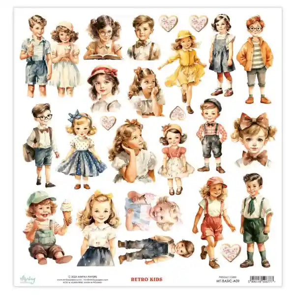 Mintay - Basic Elements - A09 - Retro Kids