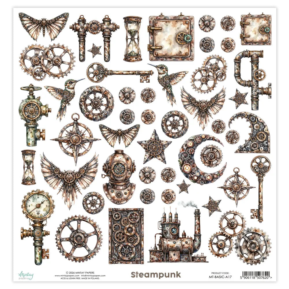 Mintay - Basic Elements - A17 - Steampunk