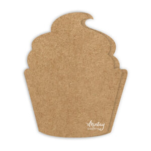 Mintay Basic - Cupcake Basic card range - Kraft Base - 5pcs