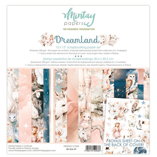 PRE ORDER - Mintay  - 12 x 12 Paper Pad - Dreamland