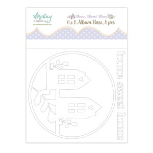Mintay - 6 x 8 Album Base 8 pcs - Home sweet home