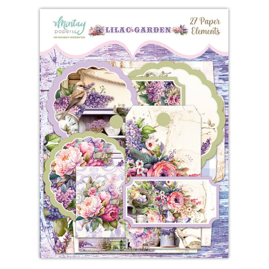 PRE ORDER - Mintay  - Paper Elements - Lilac Garden