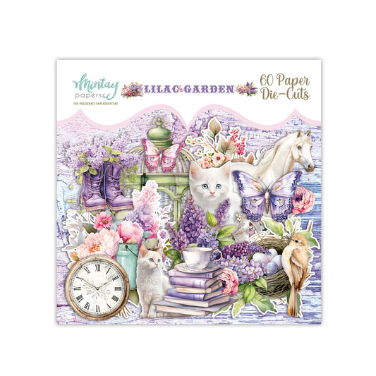 PRE ORDER - Mintay  - Paper Die Cuts - Lilac Garden