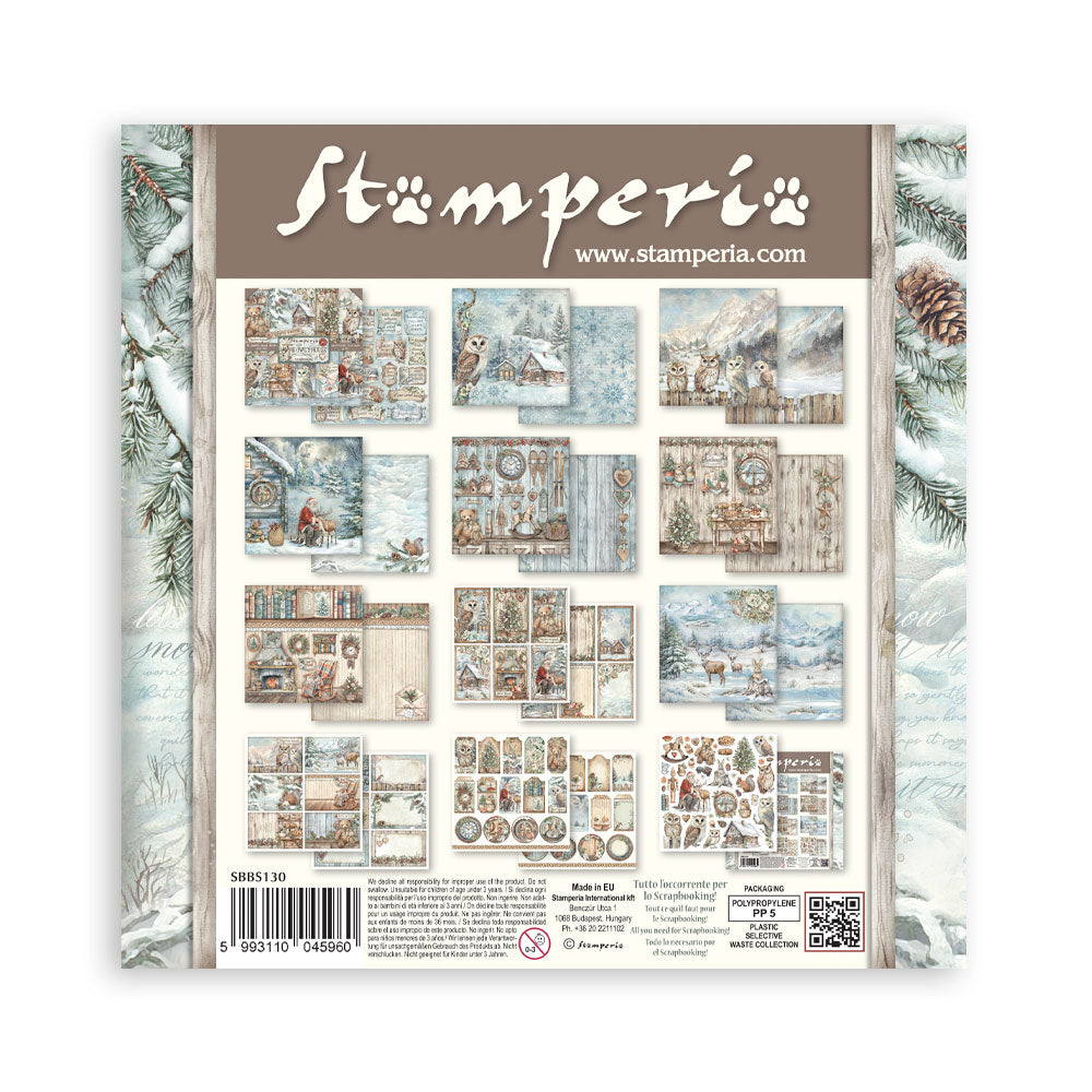 Stamperia - (8”X8”) Paper Pad The Owl's House