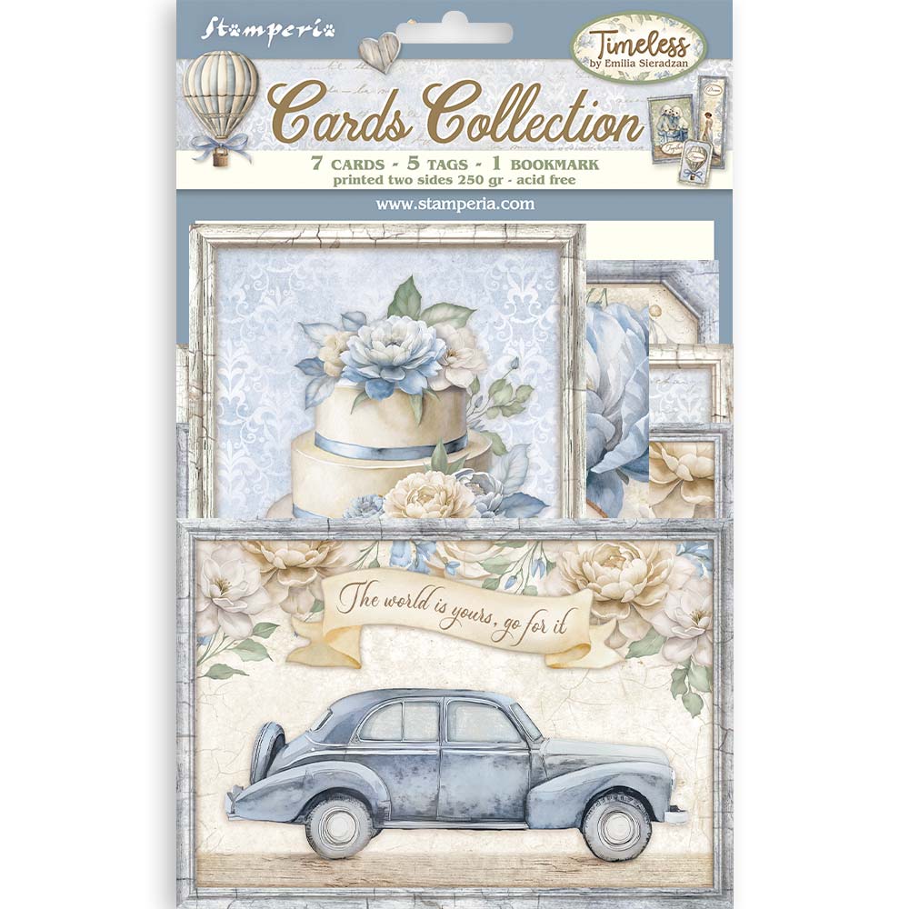 Stamperia - Card Collection - Timeless
