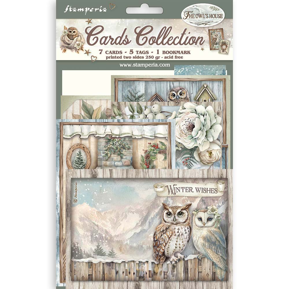 Stamperia - Card Collection - The Owl's House