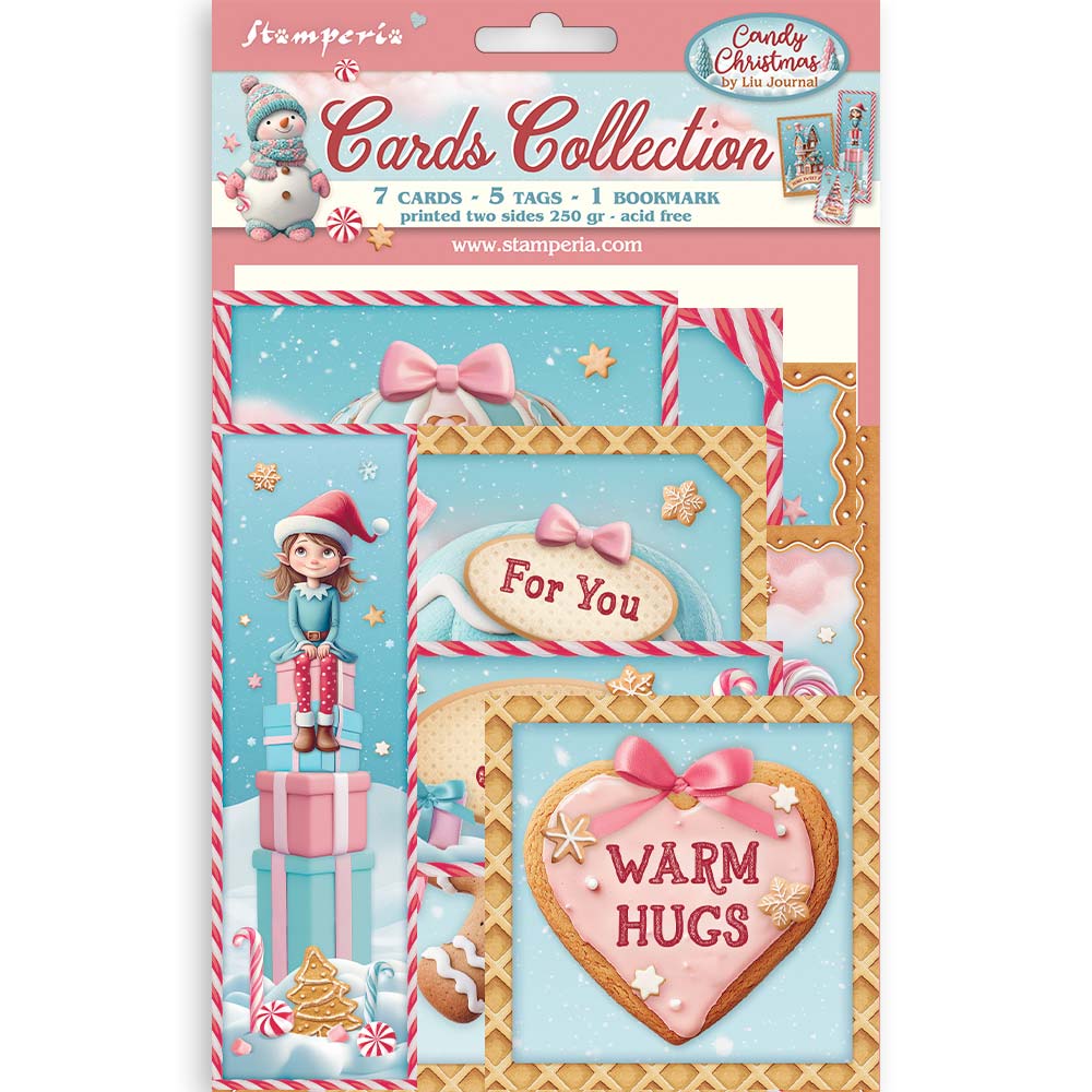 Stamperia - Card Collection - Candy Christmas