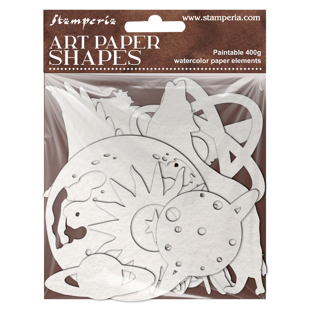 Stamperia - Art paper laser cut shapes - Cosmos